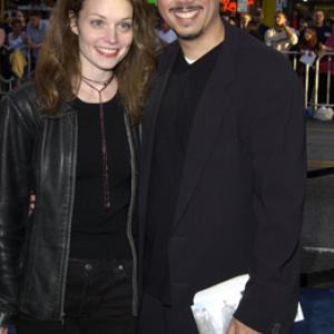 Dean Devlin and Lisa Brenner at event of Iksmenai 2 (2003)