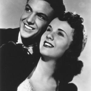 Deanna Durbin and Robert Stack in First Love 1939