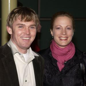 Alison Eastwood and Ricky Schroder at event of Poolhall Junkies 2002