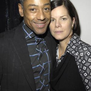 Marcia Gay Harden and Giancarlo Esposito at event of Canvas (2006)