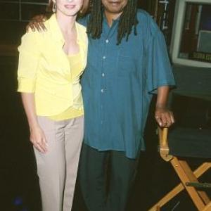 Whoopi Goldberg and Gloria Estefan at event of Hollywood Squares 1998