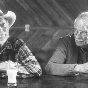 Still of Richard Farnsworth and Wiley Harker in The Straight Story (1999)