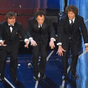 John C Reilly Will Ferrell and Jack Black at event of The 79th Annual Academy Awards 2007