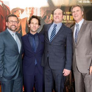 Will Ferrell Steve Carell David Koechner and Paul Rudd at event of Anchorman 2 The Legend Continues 2013