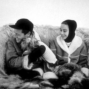 33-2241 Audrey Hepburn and husband Mel Ferrer