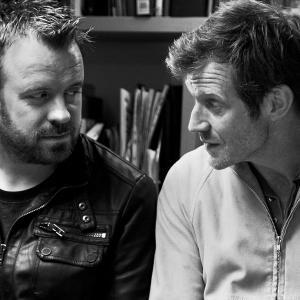 Jason Flemyng and Simon Phillips in Jack Falls (2011)