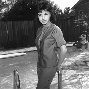 Annette Funicello At Kenny Miller Teen Party, c. 1959.