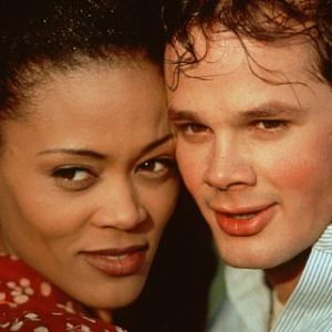 Still of Robin Givens and Marco Hofschneider in Foreign Student 1994