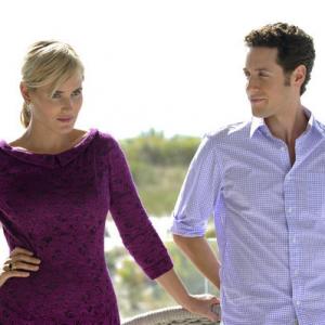 Still of Judith Godrche and Paulo Costanzo in Royal Pains 2009
