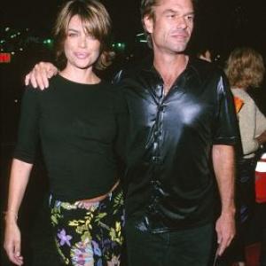 Harry Hamlin and Lisa Rinna at event of Charlies Angels 2000