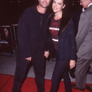 Harry Hamlin and Lisa Rinna at event of Mad City 1997