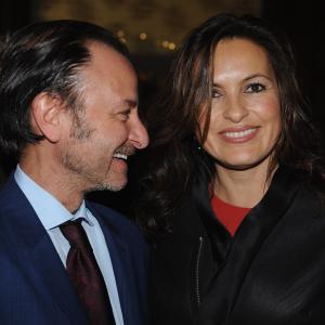 Fisher Stevens and Mariska Hargitay at event of Stand Up Guys 2012