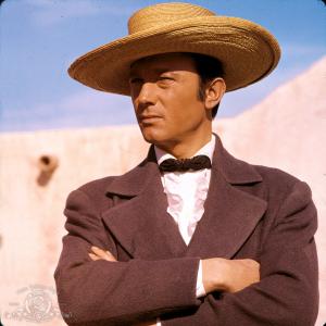 Still of Laurence Harvey in The Alamo 1960