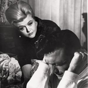 Still of Angela Lansbury and Laurence Harvey in The Manchurian Candidate 1962