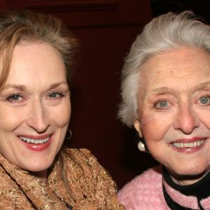 Meryl Streep and Celeste Holm