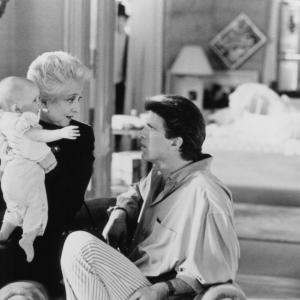 Still of Ted Danson and Celeste Holm in 3 Men and a Baby (1987)