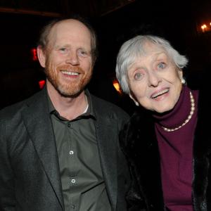 Ron Howard and Celeste Holm