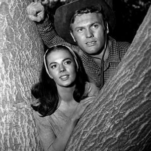 Natalie Wood with Tab Hunter for The Burning Hills c 1956