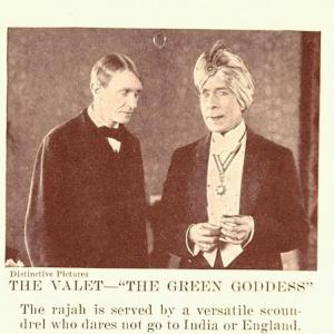 George Arliss in The Green Goddess 1923