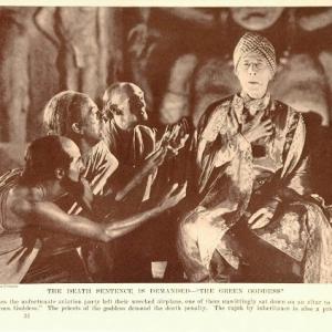 George Arliss in The Green Goddess 1923