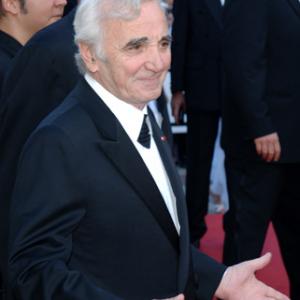 Charles Aznavour at event of Peindre ou faire lamour 2005
