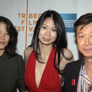 Tzi Ma Jacqueline Kim and Georgia Lee at event of Red Doors 2005