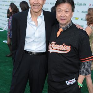 Tzi Ma and Will Chang at event of Million Dollar Arm 2014