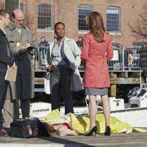 Still of Dana Delany John Carroll Lynch and Sonja Sohn in Body of Proof 2011