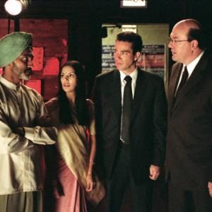 Still of John Carroll Lynch Sheetal Sheth Jon Tenney and Duncan Bravo in Looking for Comedy in the Muslim World 2005