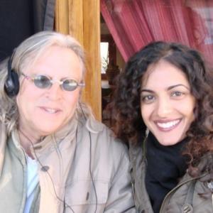 Roger Christian  Lina Dhingra shooting in Morocco