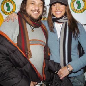 Shannon Elizabeth and Joseph D Reitman at event of Garden State 2004