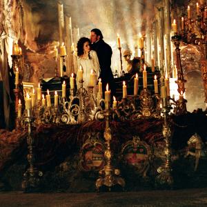 Still of Emmy Rossum and Gerard Butler in The Phantom of the Opera (2004)