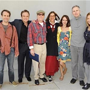 Cast of PETER AND THE WOLF at The Broad Stage, Santa Monica, CA; director: Matt Nix