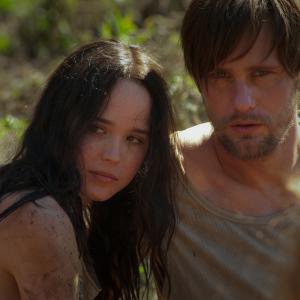 Still of Alexander Skarsgrd and Ellen Page in The East 2013