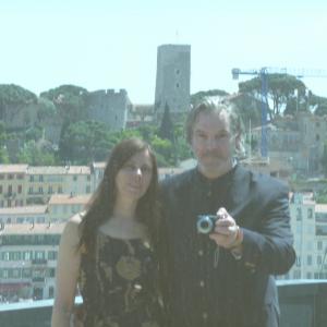 Ray Brady & Anne Nauth Misir in Cannes with 