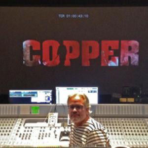 Copper Mix  effects mixer Eric Apps supervising sound editor Fred Brennan and dialoguemusic mixer Frank Morrone