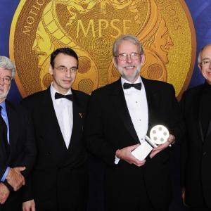2011 MPSE Golden Reel Awards George Lucas MPSE VP Frank Morrone Career Achievement Recipient Walter Murch Randy Thom