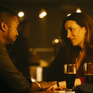 Still of Roger R Cross and Maria Doyle Kennedy in Orphan Black 2013