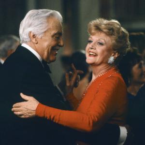 Still of Angela Lansbury and Cesar Romero in Murder She Wrote 1984