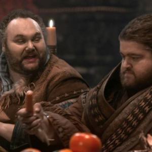 Abraham from Once Upon A Time episode Tiny with Jorge Garcia