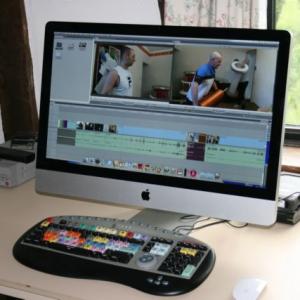 Final Cut 7 HD edit machine, Apple iMac27 with Final Cut Studio.