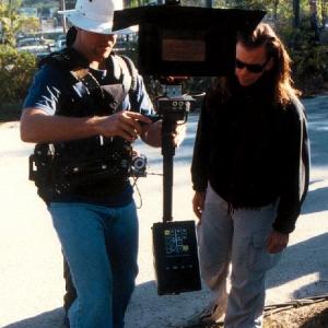 Troy Miller with Steadi-Cam Operator Michael Lohman.