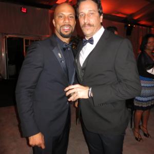 Doug Olear and Common at event of 72nd Golden Globe Awards 2015