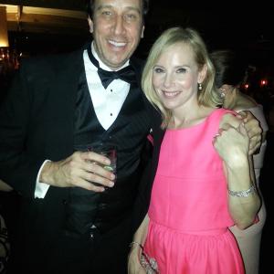 Doug Olear and Amy Ryan at event of The 21st Annual Screen Actors Guild Awards 2015