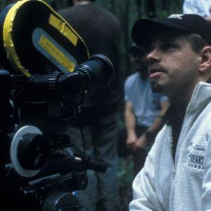 Director Kevin Hershberger on the set of Wicked Spring