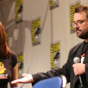 Kevin Smith and Tara Butters