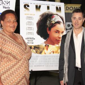 Sandra Laing and Anthony Fabian attend the Los Angeles Premiere of SKIN Arclight Theatre Hollywood 22 October 2009