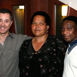 Anthony Fabian Sandra Laing and Johannes Motloung at the Premiere of SKIN in Toronto September 08