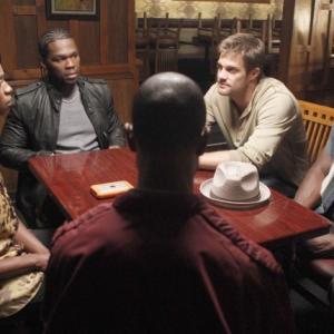 Still of Michael Clarke Duncan, Adina Porter and Geoff Stults in The Finder (2012)