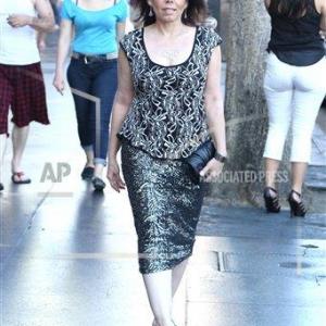 CELEBRITY SIGHTINGS IN LA - 7/8/14 Marilyn Ghigliotti is seen in Los Angeles, CA